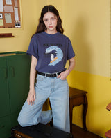 PANELED WIDE LEG JEANS [LIGHT BLUE]