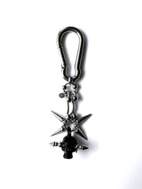Horned Skull Keyring