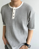 モルトリンガーワッフルショートスリーブTシャツ