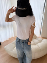ループラグランTシャツ