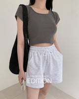 【MADE】Cropped short sleeve t-shirt