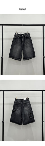[S/S] Patch carpender bermuda pants
