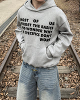 Stay Lettering Cropped Hoodie