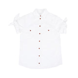 ノットハーフスリーブシャツ (WHITE)