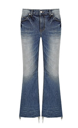 25FW★ [LANARCH] Frayline Bootcut Denim