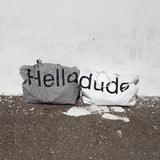 Big tote bag - Black check