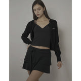 DOT CAMISOLE-BLACK