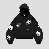 パラグラフクロスフーディー - BLACK