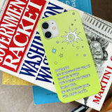Bonjuour phone case