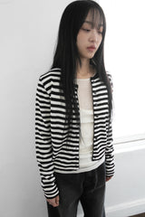 nudy stripe cardigan(3colors)