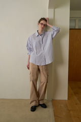 Standard pocket shirt_stripe