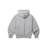 Boiling patched hoodie / Melange gray