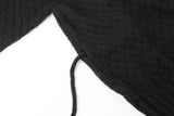 Milky wrap cardigan - black   