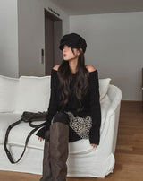 Shimizu Ribbed Off Knit