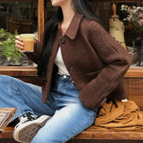 [BELLIDE MADE] フラフィーウールカラーショートコート