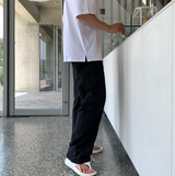 ファーストクールエアナイロンバンディングワイドパンツ
