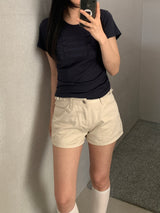 Oliver Button-Point Short Sleeve T-shirt