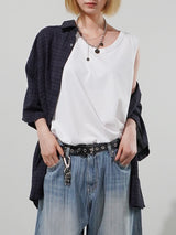 (UNISEX) ロングロングアイレットベルト