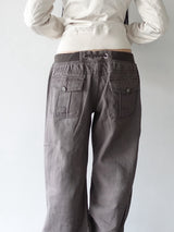 vintage purple gray pocket pants