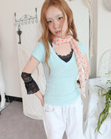 REVERSE LACE CAMI