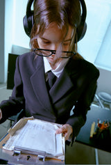 Classic Slim Necktie (BLACK)