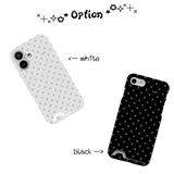 star dot card pocket phone case