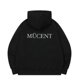 ユーフィットバックレタリングフードTユニセックス (2COLOR)