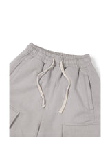 VINTAGE OVER SWEAT SHORTS (GRAY)