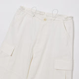 PARACHUTE COTTON PANTS WHITE