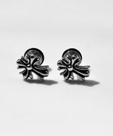 シルバークロスピアス 2PCS