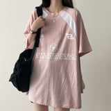Pobe Barcity color matching overfit short sleeve