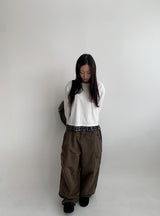 リルポンカーゴワイドバルーンパンツ
