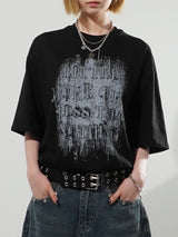 (UNISEX) スマイルチェーンサージカルスチールネックレス