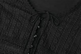 【即日発送】Vanilla lace cardigan - black