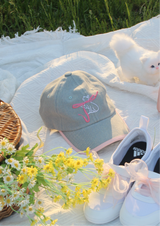 RIBON CAT DENIM BALL CAP