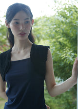 ベストスリーブレス (Black)