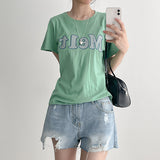 メルトチェックパッチ ショートスリーブTシャツ (5 colors)