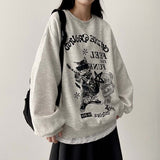 ギターキャットスウェットシャツ [Fleece]