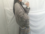 Texture Shirring Jumper