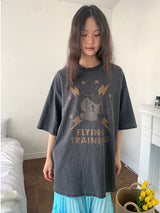 フェリックスウォッシュドTシャツ (2C)