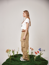 Flower T-shirt (Crop