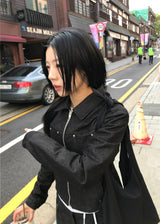 リベットラインデニムスカート