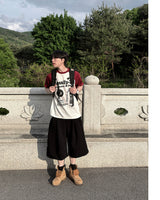 Bant Heavy Sweat Four-Tuck Bermuda Pants