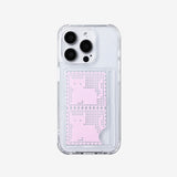 【MADE】 ミャオカードスマホケース - ピンク