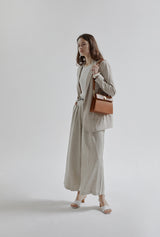 LAZEL MINI ショルダーレザーバッグ / Tan Brown