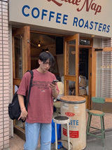 [A-T0109] ピグメントニューヨーク半袖Tシャツ (4色)