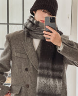 HANDMADE/wool 70% KESTI マキシダブルコート