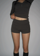 RIB POCKET MICRO SHORTS