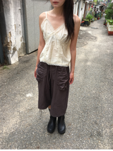 Fondure lace sleeveless top (2color)