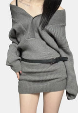 Coco Knit Belt One Piece